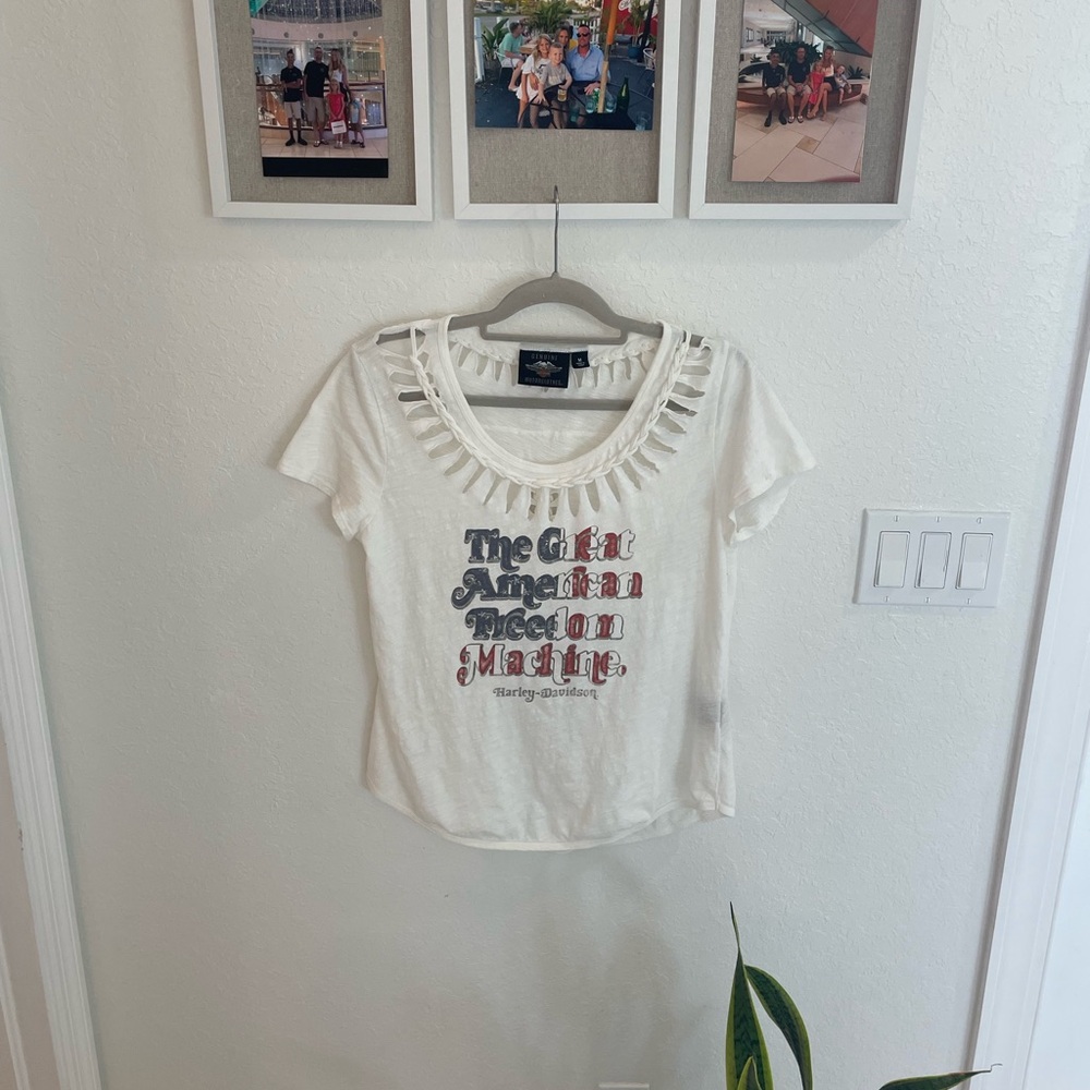🔥Harley Davidson The Great American Freedom Machine Genuine Moterclothes